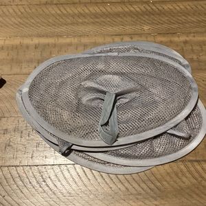 Grey Closet Hanging Storage